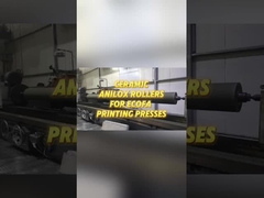 High Hardness Anilox Corrugated Roller Customized Anilox Cylinder For Packaging