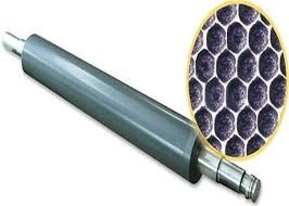 Buy Custom Diameter Steel Anilox Rollers 45# Steel For Flexo Printing Tungsten Carbide online manufacture