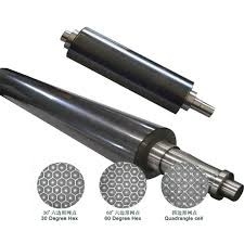 Buy 30LPI  - 2000LPI Ceramic Flexo Printing Anilox Roller Ink Transfer Anilox Flexo Printing online manufacture