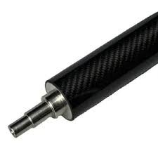 Buy Wear Resistance Mirror Carbon Fiber Anilox Roller Lightweight For Flexographic Printers online manufacture