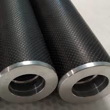 Lightweight Printing Equipment Carbon Fiber Anilox Roller Cell Volume Anilox Flexo