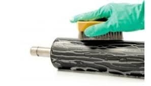 6 Inches Handle Length Metallic Brass Brush The Perfect Solution for Cleaning Metal Anilox Rollers
